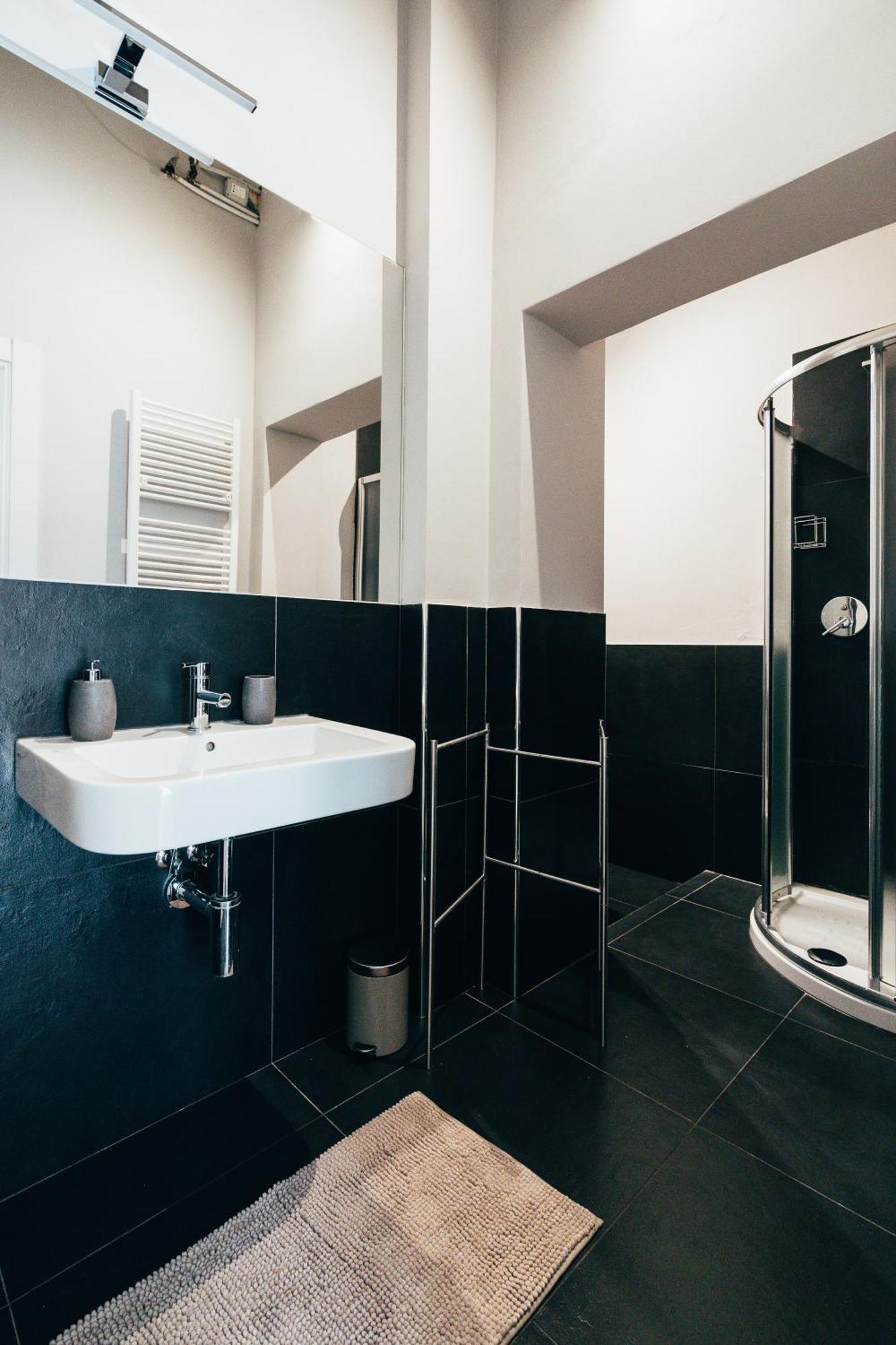 Bologna Suites - Private Bathroom Exterior photo